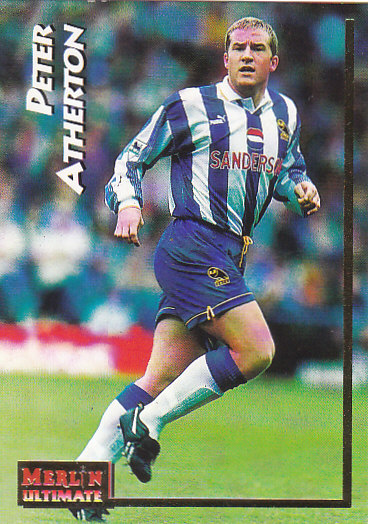 Peter Atherton Sheffield Wednesday 1995/96 Merlin Ultimate #183